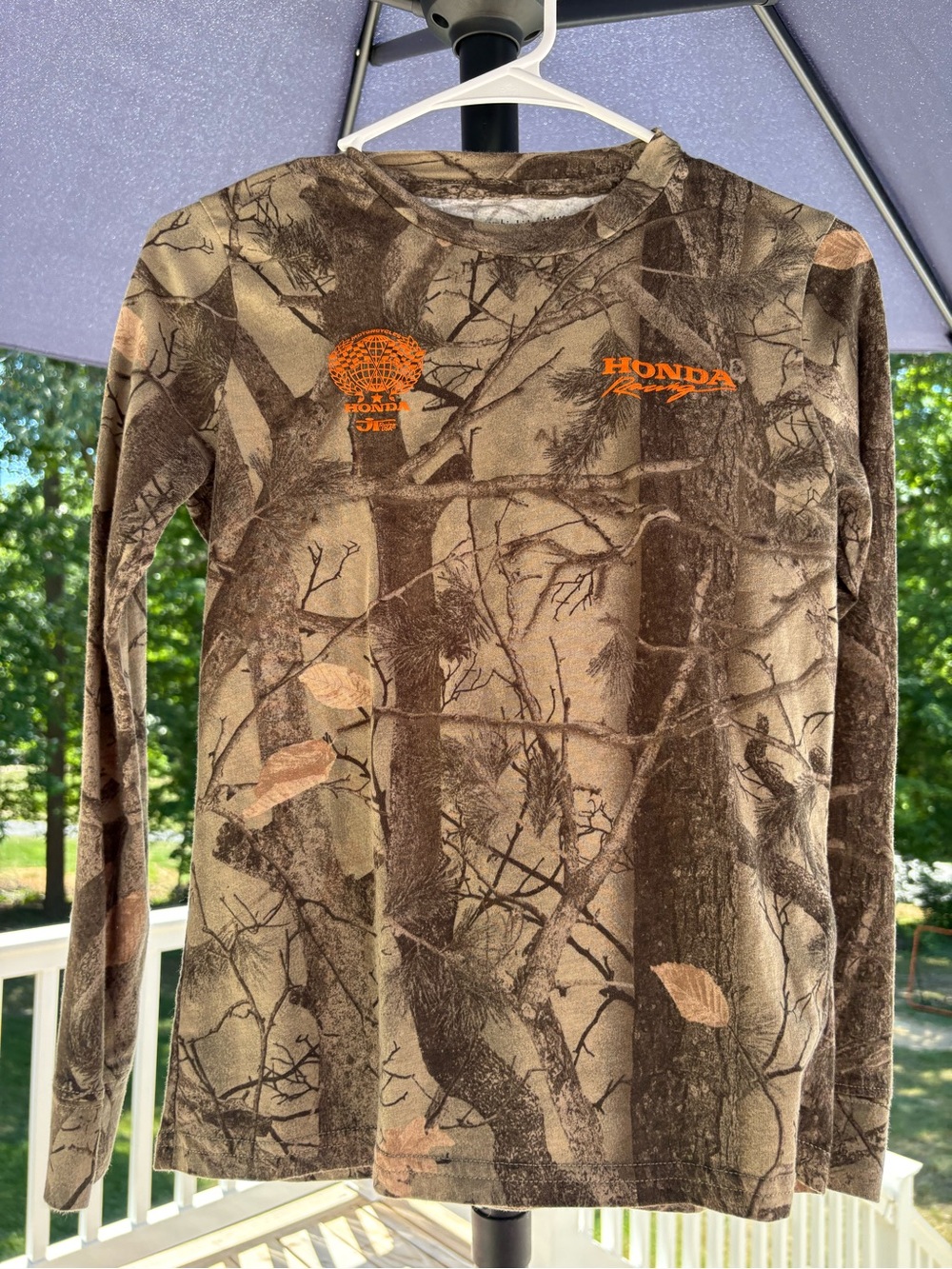 abercrombie kids Brown and Tan Camouflage Tee
